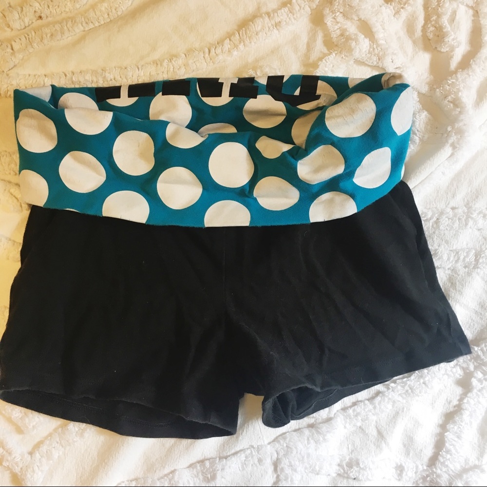 Pink Victoria’s Secret Spandex Workout Shorts